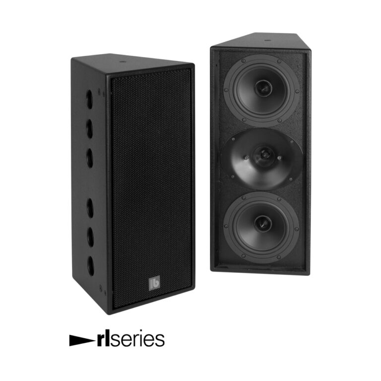 RL 206 SN passiv 2-v&auml;gs riktad h&ouml;gtalare i svart utf&ouml;rande