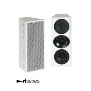 RL 206 SN A aktiv 2-vägs riktad högtalare i vitt utförande