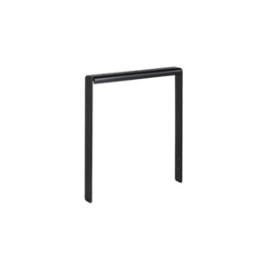 UB 12 svart pulverlackerad U-bygel för vertikal högtalarmontering.