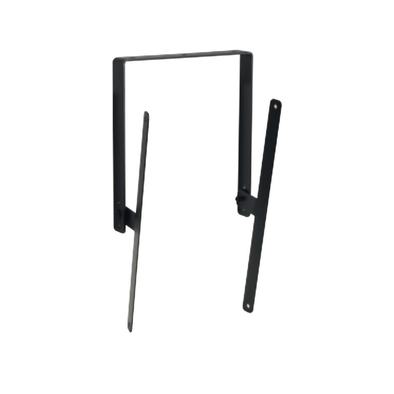 UB 212 svart pulverlackerad monteringsbygel f&ouml;r professionella h&ouml;gtalarsystem.