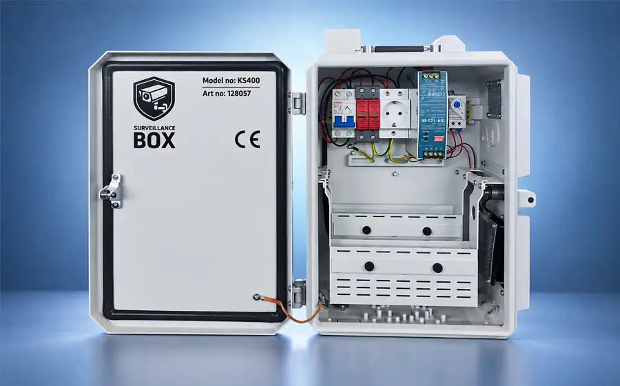 Surveillance box KS400, övervakningsskåp