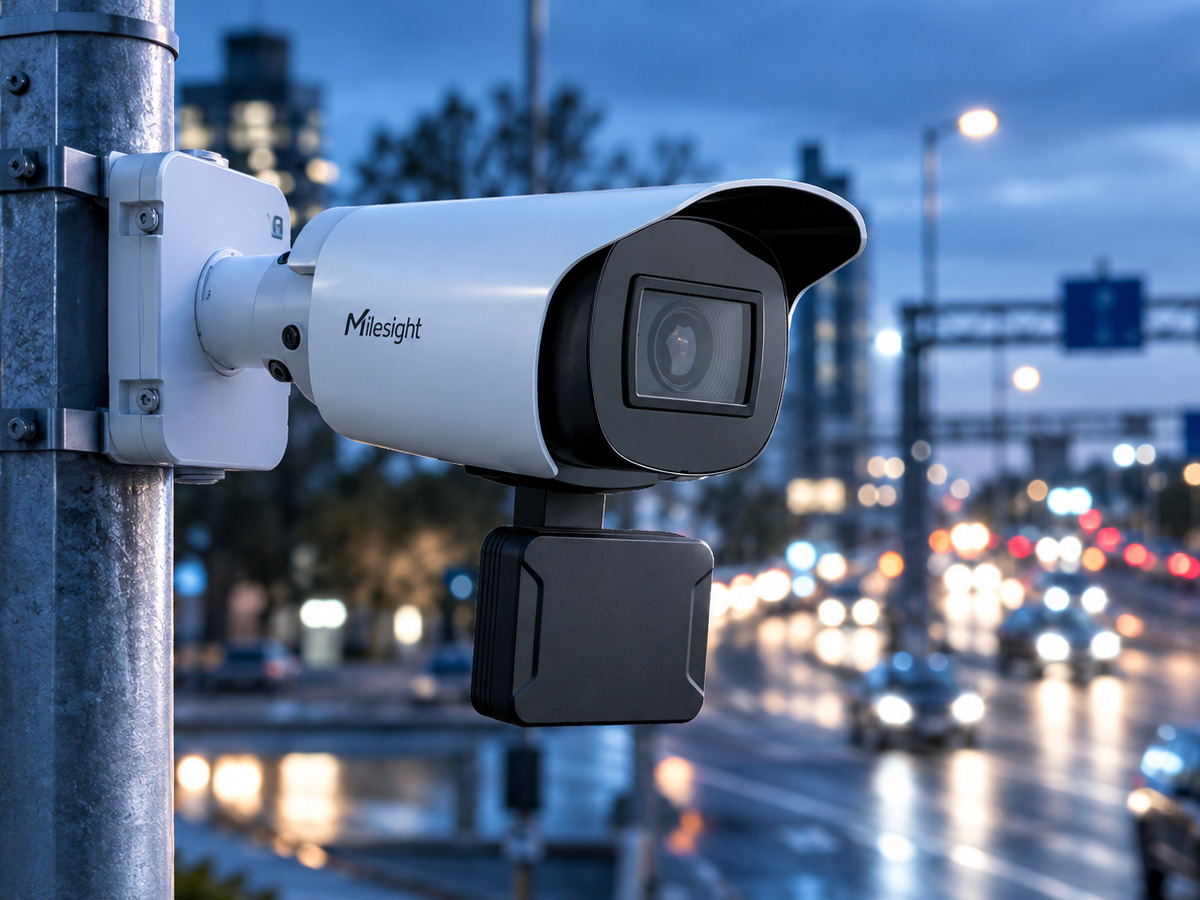 Milesight LPR kameror med NDAA