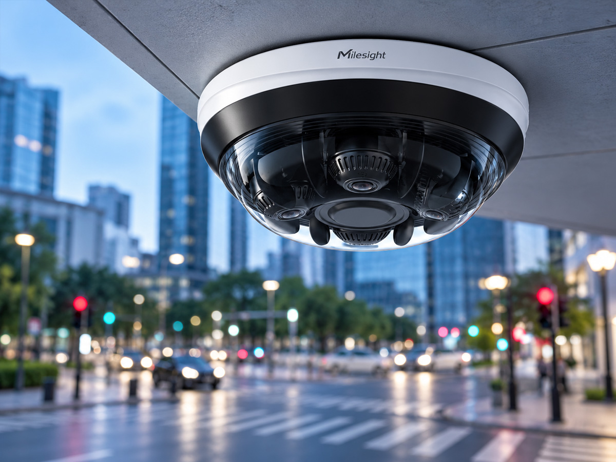 Milesight Multilinskamera med NDAA