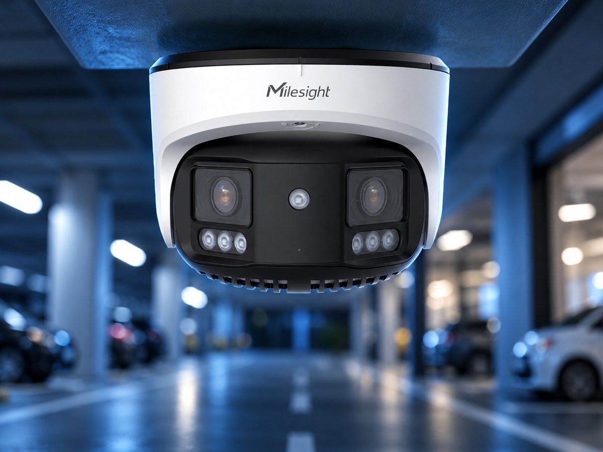 Milesight panoramakameror med NDAA
