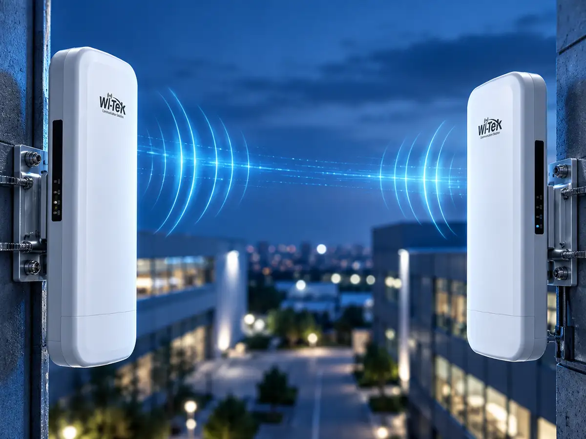 Wi-Tek CPE-513 trådlös brygga